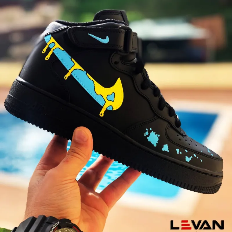'Drip' Air Force 1 Mid sold by Drippy Custom Many
