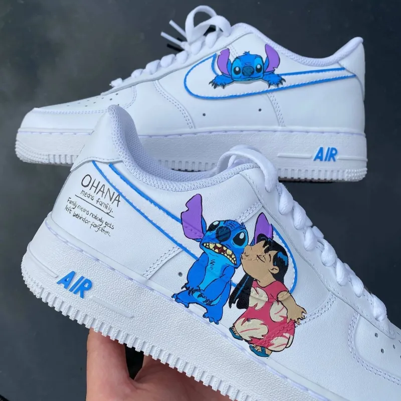 'Lilo and Stitch' Air Force 1 sold by Drippy Custom Many