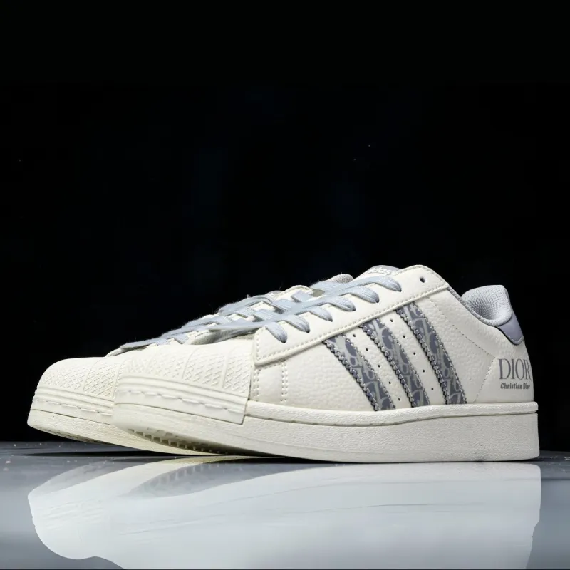 DIOR GHOST ADIDAS SUPERSTAR sold by Drippy Custom Many