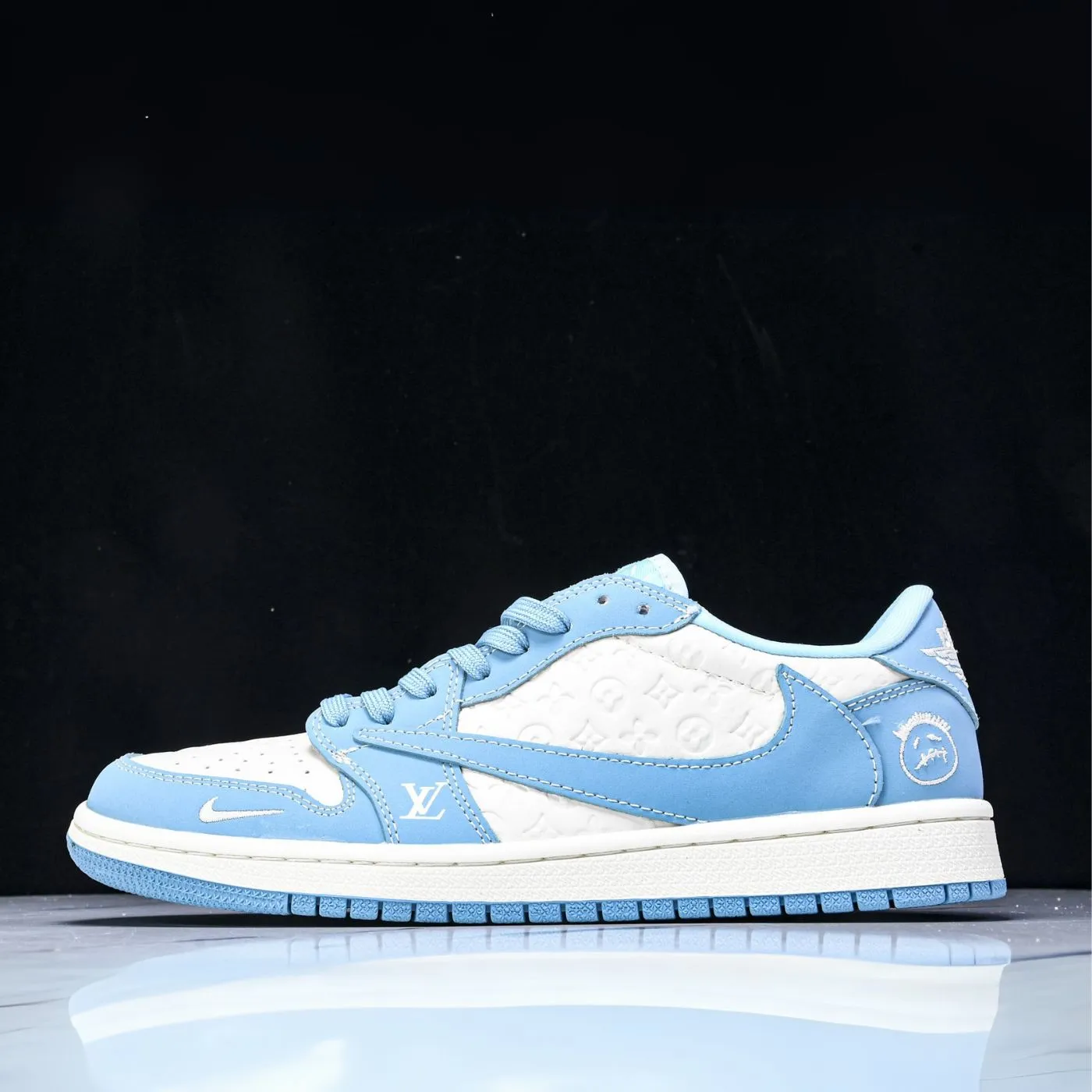 Sky Label LV Air Jordan 1 sold by Drippy Custom Many product image thumbnail 2