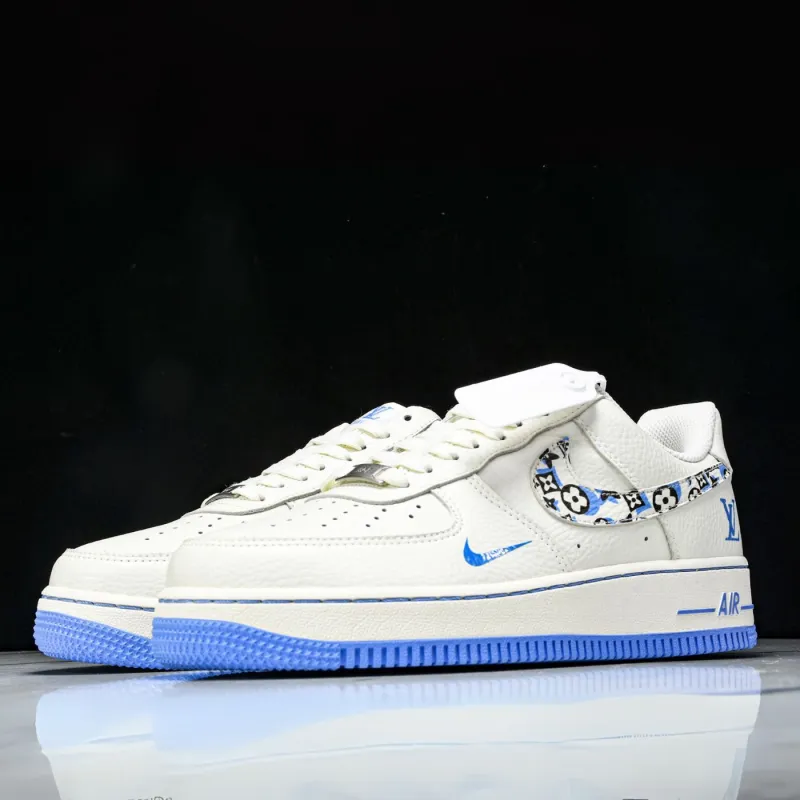 Frosted Label LV Air Force 1 sold by Drippy Custom Many