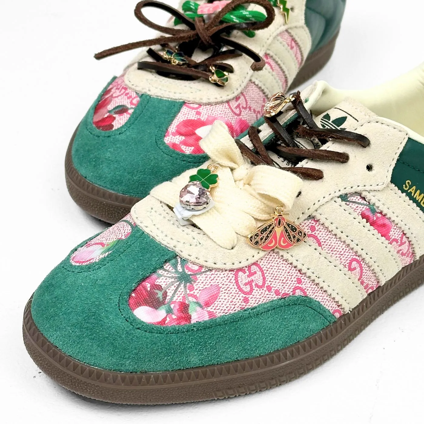 Summer Garden GG Adidas Samba sold by Drippy Custom Many product image thumbnail 5