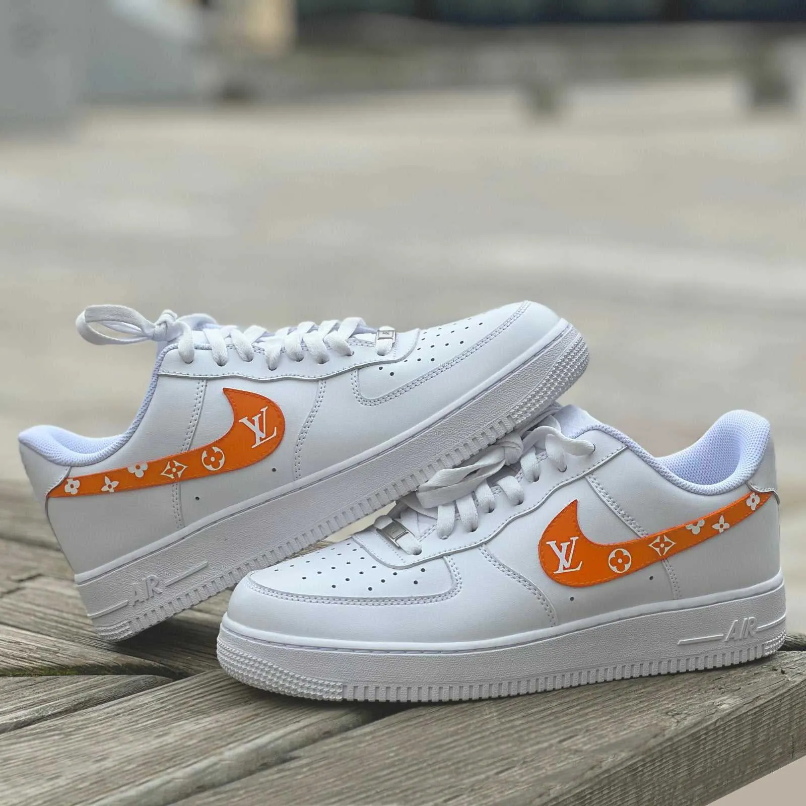 'Louis Vuitton' Air Force 1 sold by Drippy Custom Many product image thumbnail 3