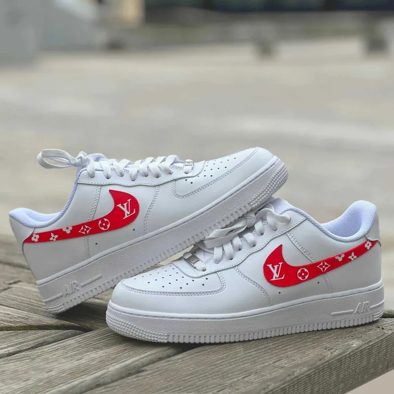 'Louis Vuitton' Air Force 1 sold by Drippy Custom Many
