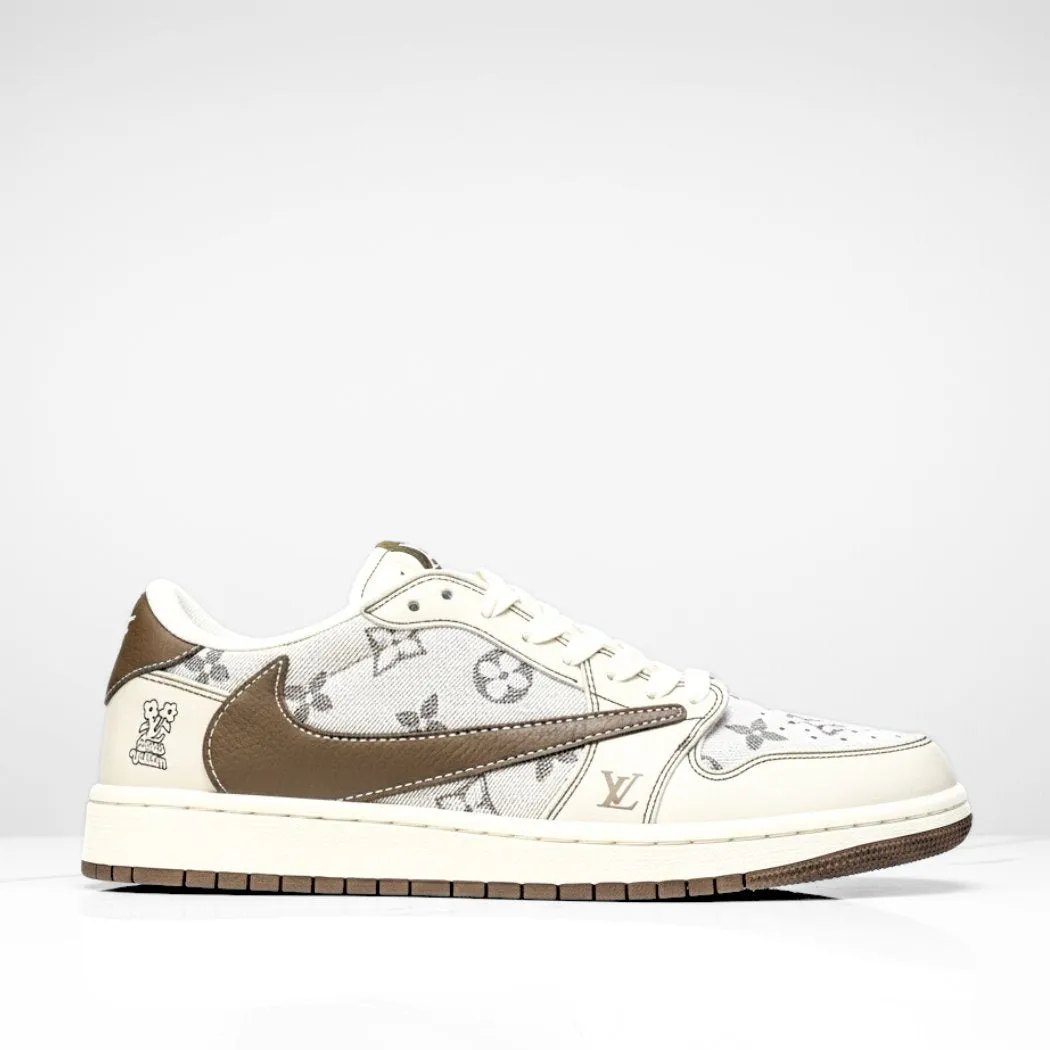 Vintage LV Jordan 1 sold by Drippy Custom Many product image thumbnail 2