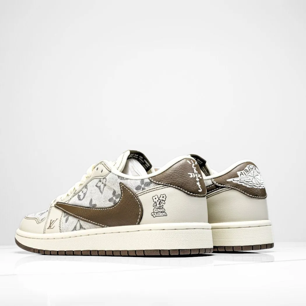 Vintage LV Jordan 1 sold by Drippy Custom Many product image thumbnail 3