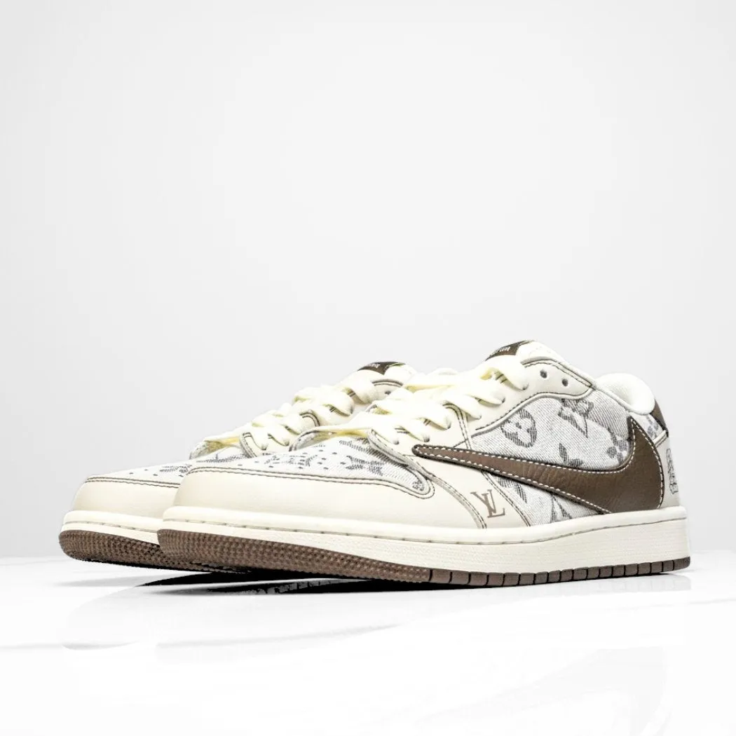 Vintage LV Jordan 1 sold by Drippy Custom Many