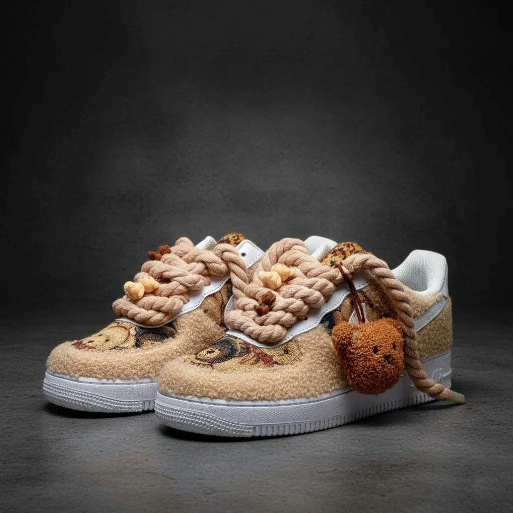 Teddy Bear Air Force 1 sold by Drippy Custom Many