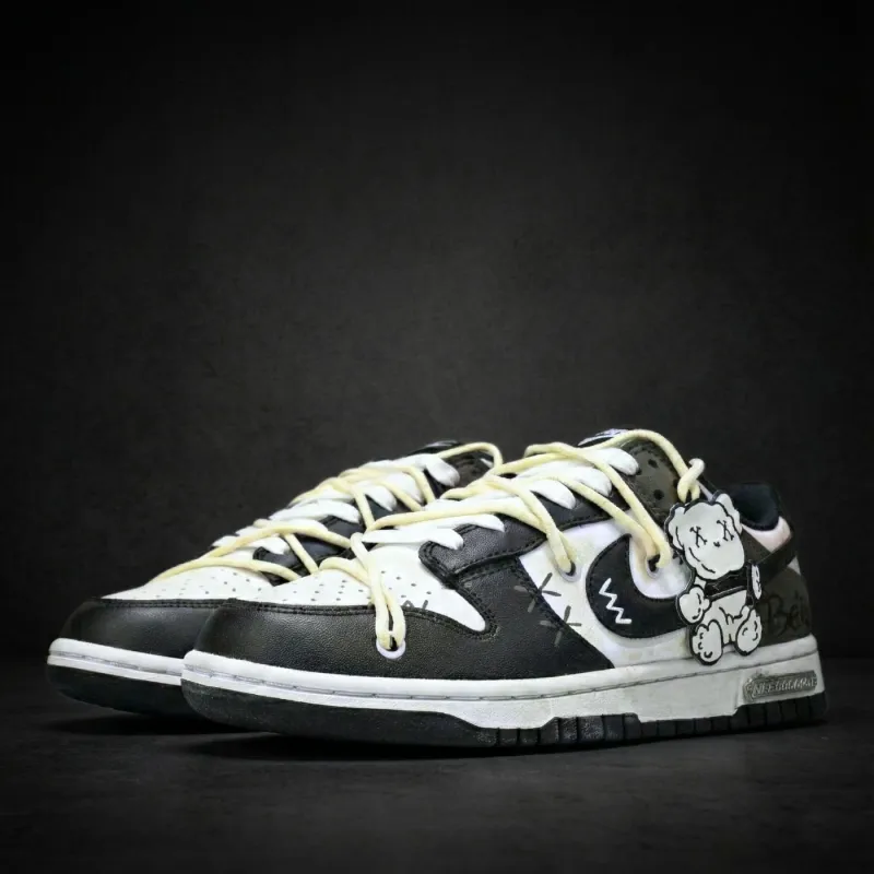 Kaws Bear Dunks Low sold by Drippy Custom Many