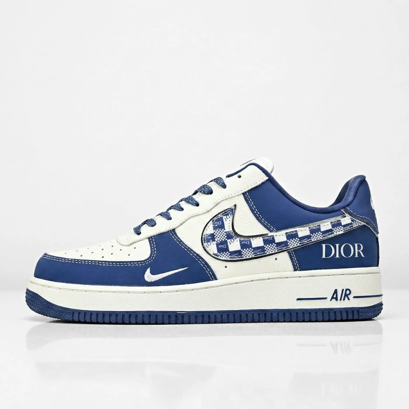 Dior Blue Air Force 1 sold by Drippy Custom Many product image thumbnail 3