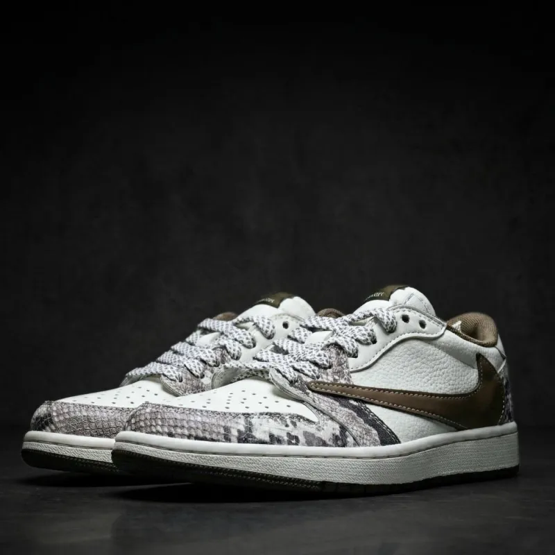 Desert Python LV Air Jordan 1 sold by Drippy Custom Many