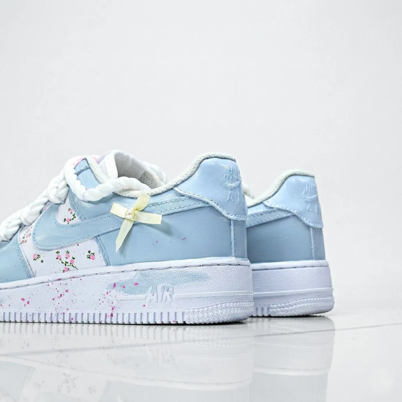 Cherry Mist Air Force 1 sold by Drippy Custom Many product image thumbnail 5