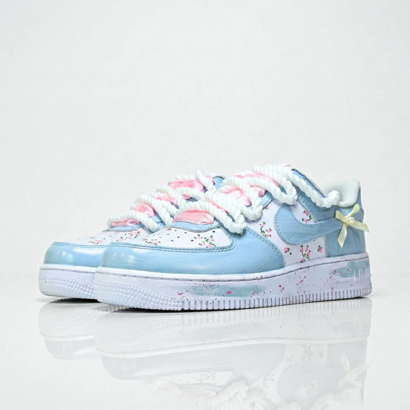 Cherry Mist Air Force 1 sold by Drippy Custom Many product image thumbnail 2