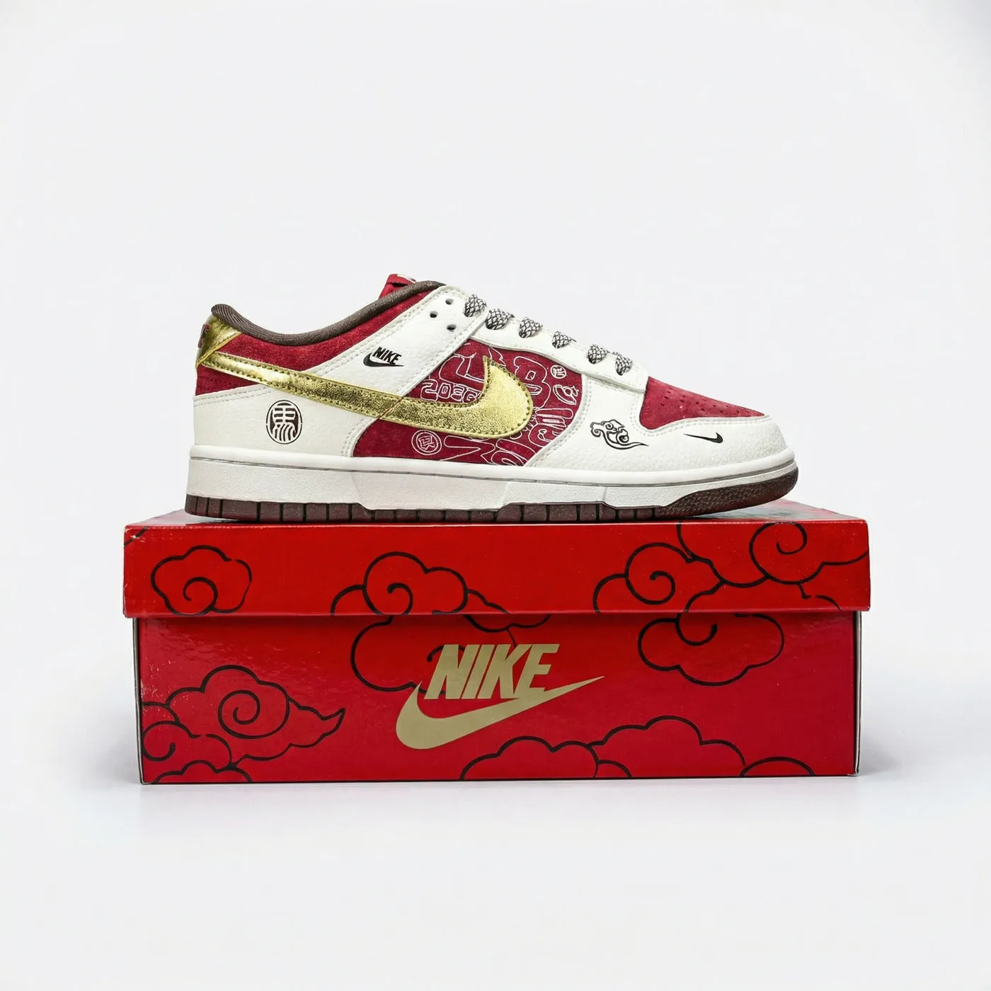 Imperial Red Dunk Low sold by Drippy Custom Many product image thumbnail 4