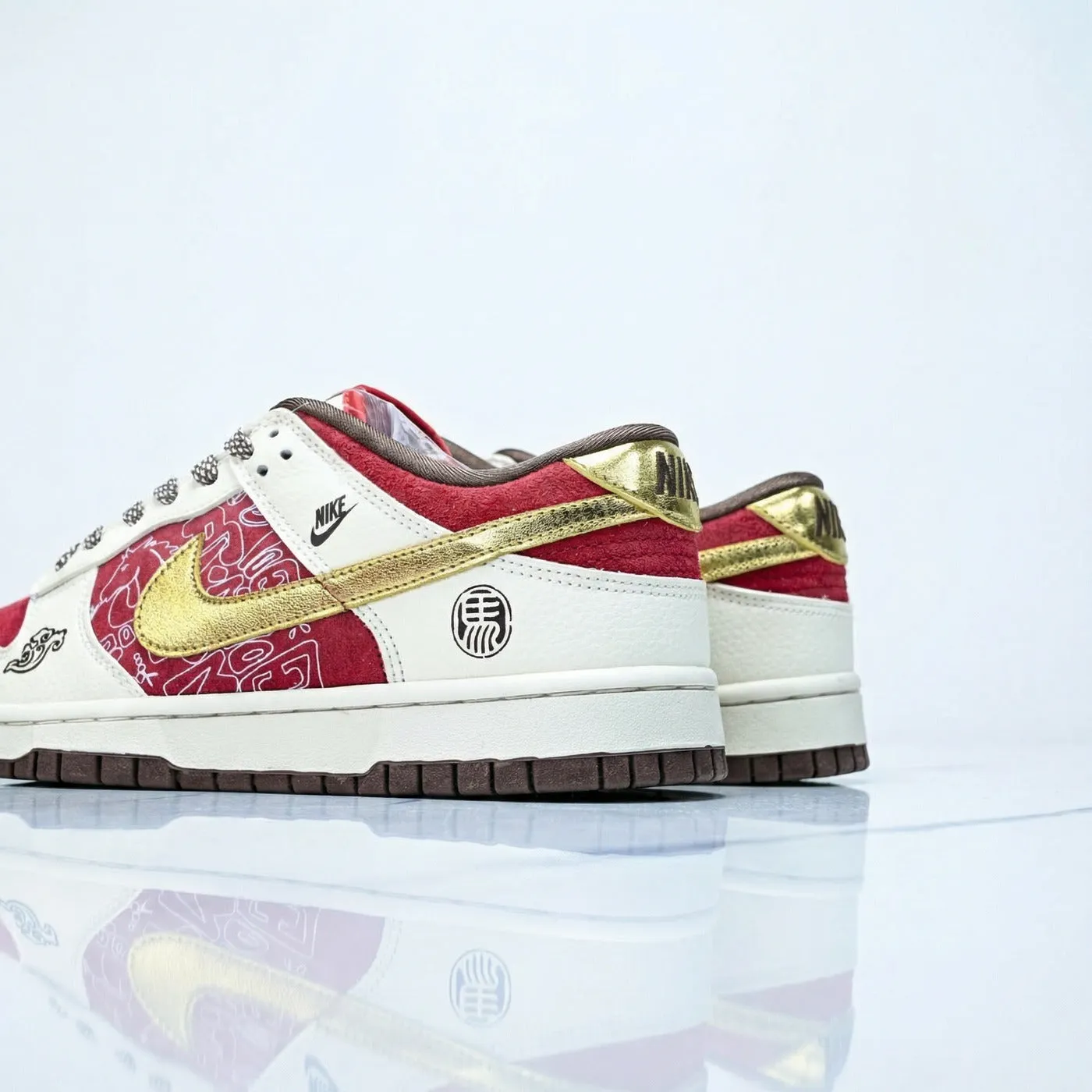 Imperial Red Dunk Low sold by Drippy Custom Many product image thumbnail 2