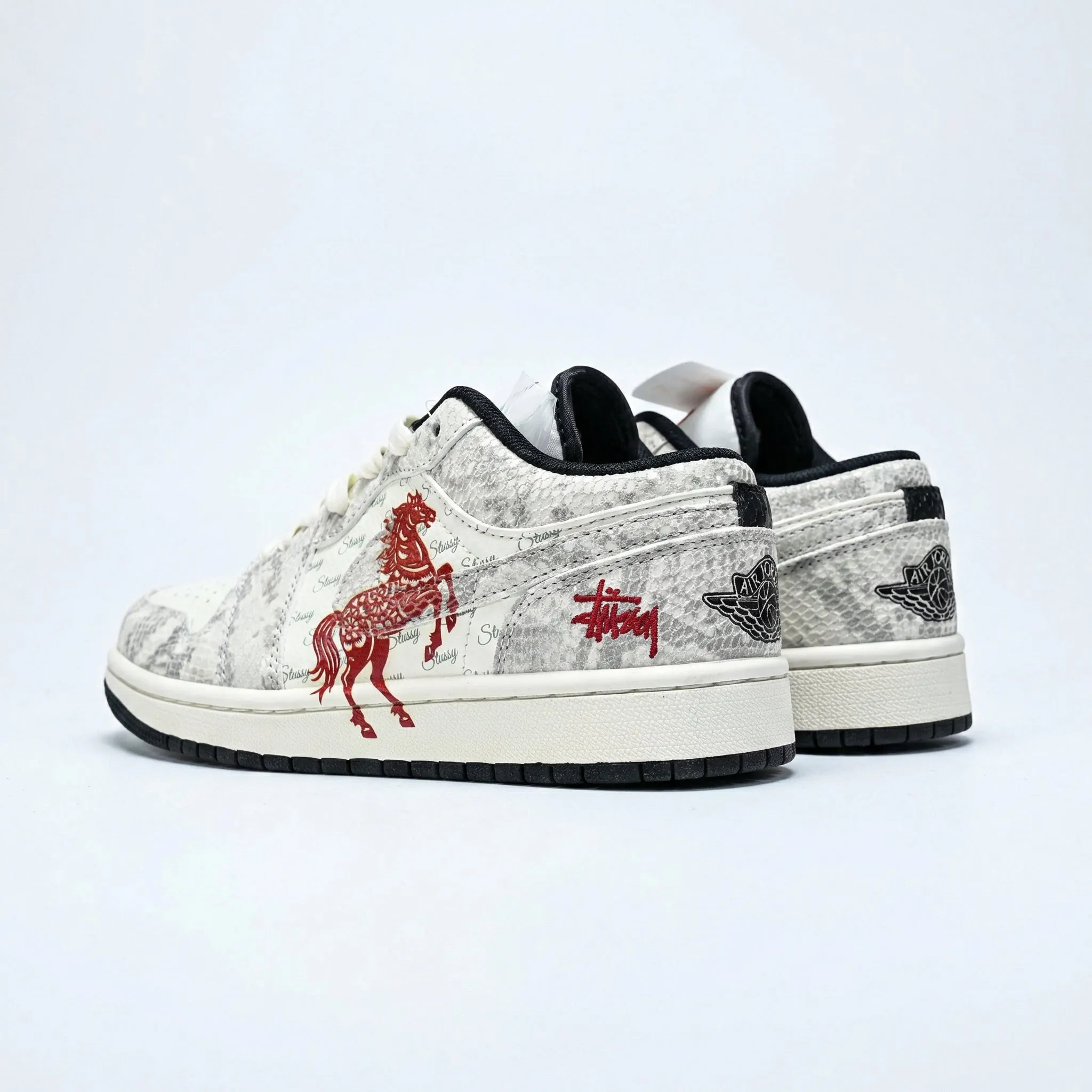 Silver Omen Air Jordan 1 sold by Drippy Custom Many product image thumbnail 2