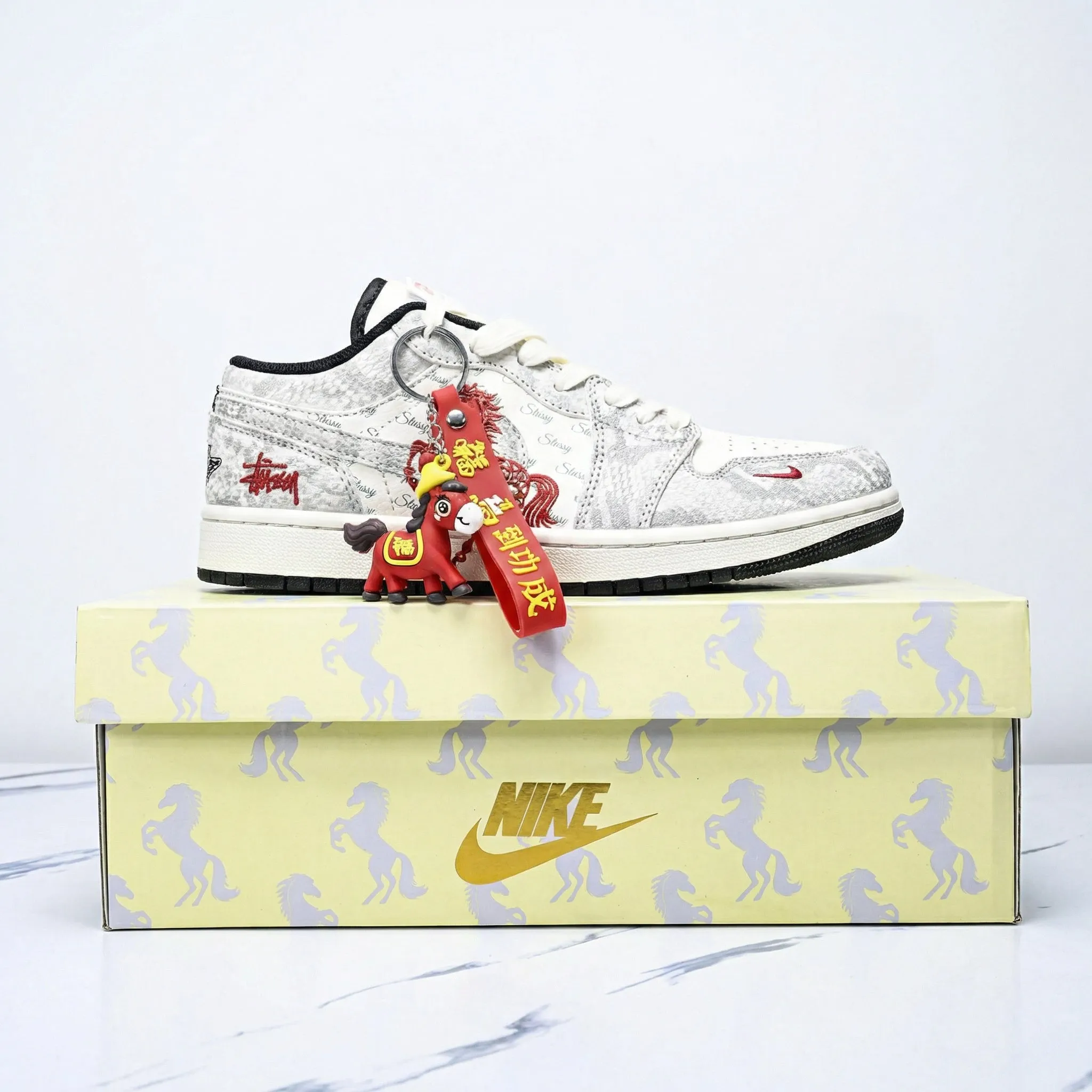 Silver Omen Air Jordan 1 sold by Drippy Custom Many product image thumbnail 5