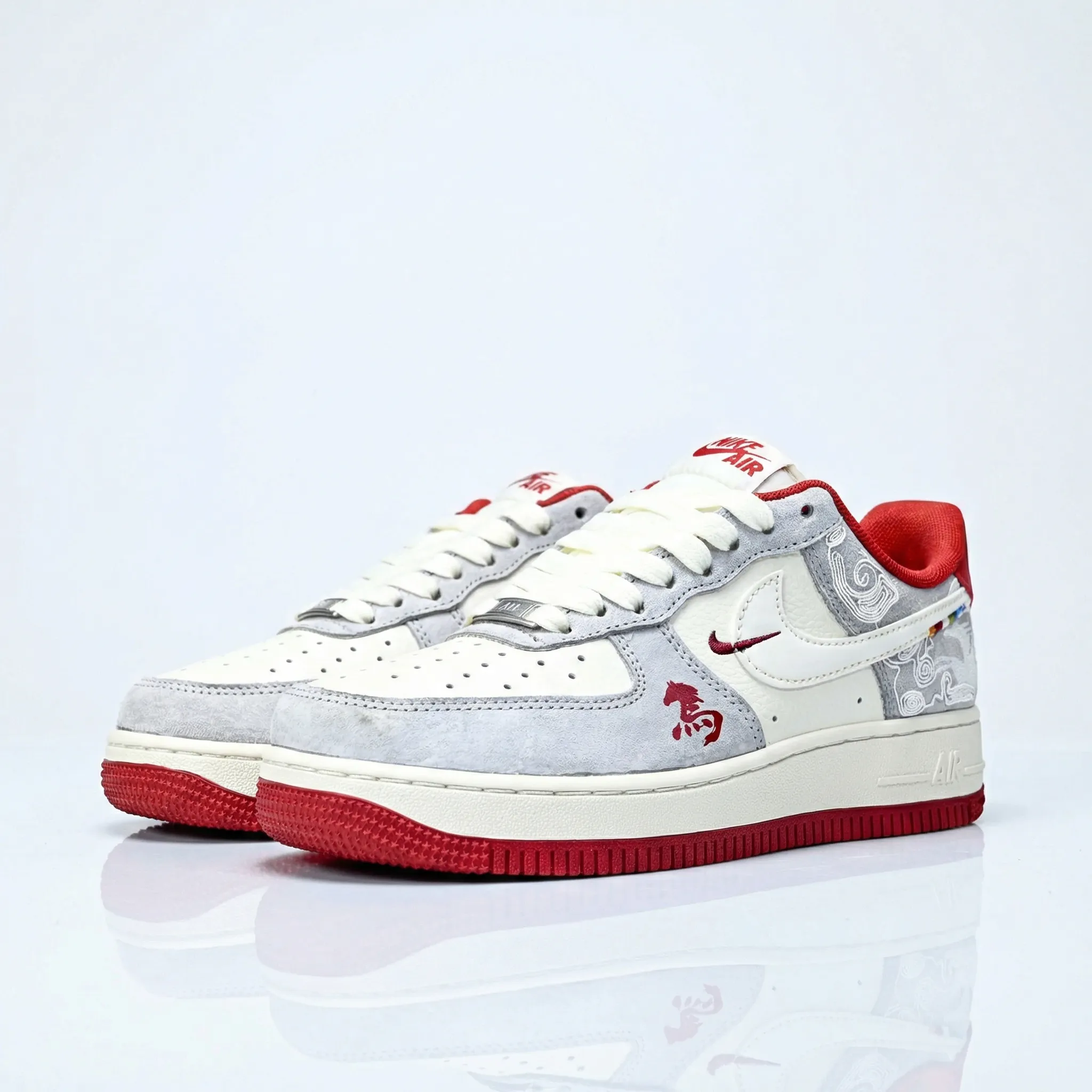 Fire Horse Air Force 1 sold by Drippy Custom Many