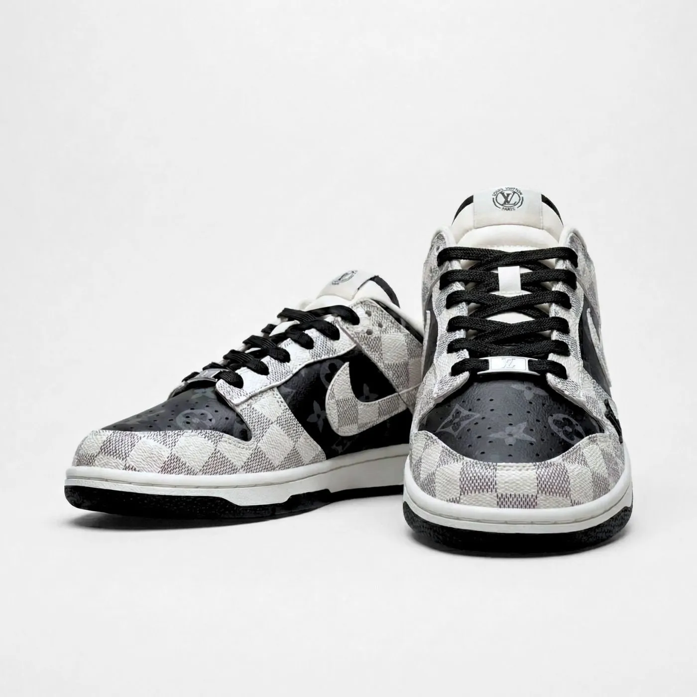Royal Black LV Dunks Low sold by Drippy Custom Many product image thumbnail 3