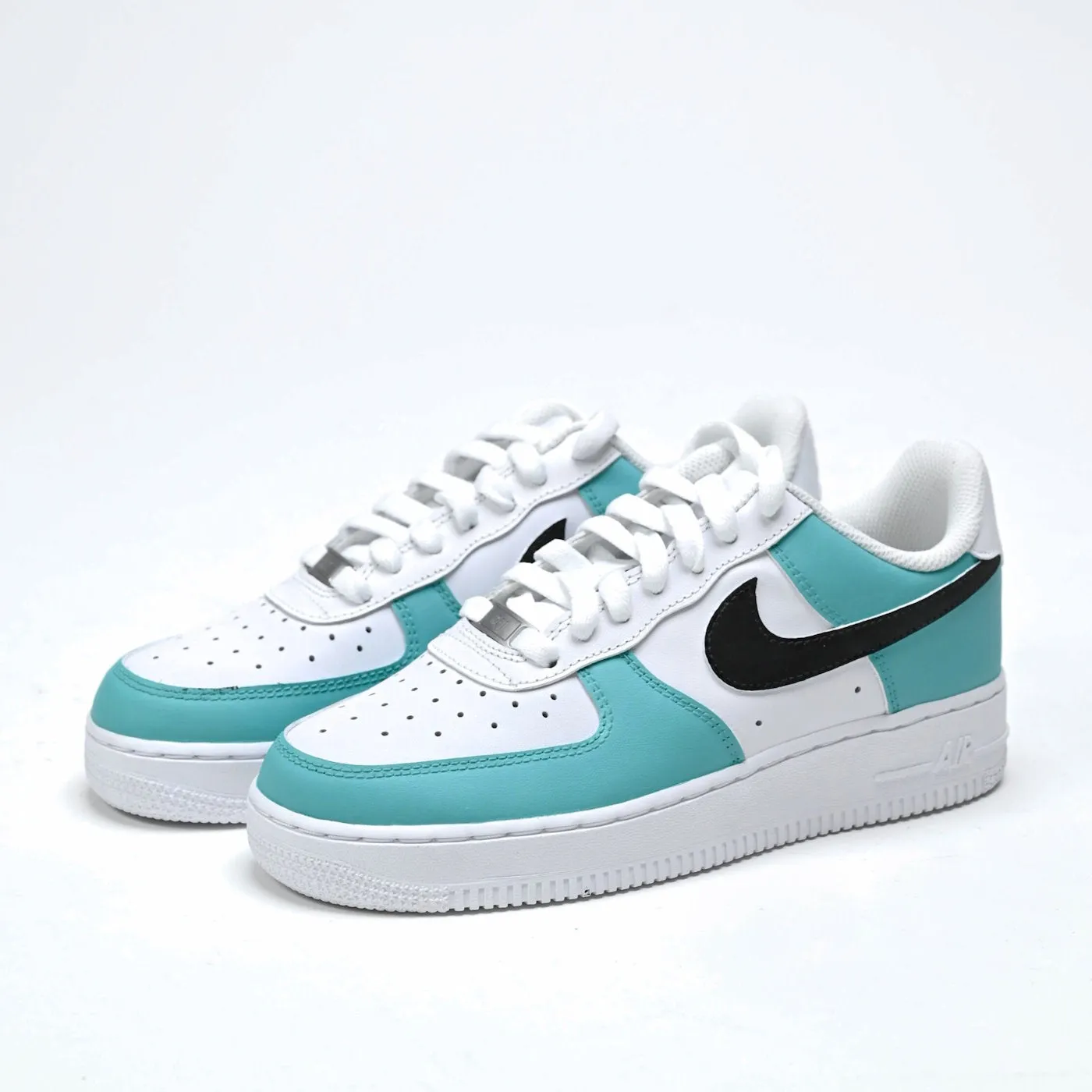 Tiffany Blue Air Force 1 sold by Drippy Custom Many