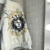 Medusa's Denim Veil Denim Jacket sold by Drippy Custom Many