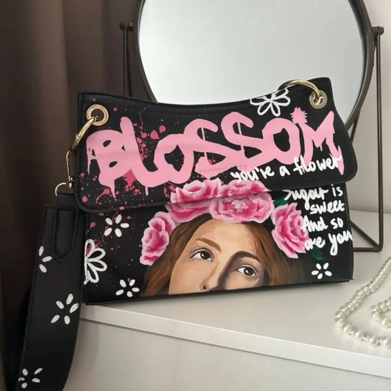 'Blossom Girl' Handmade Bag sold by Drippy Custom Many