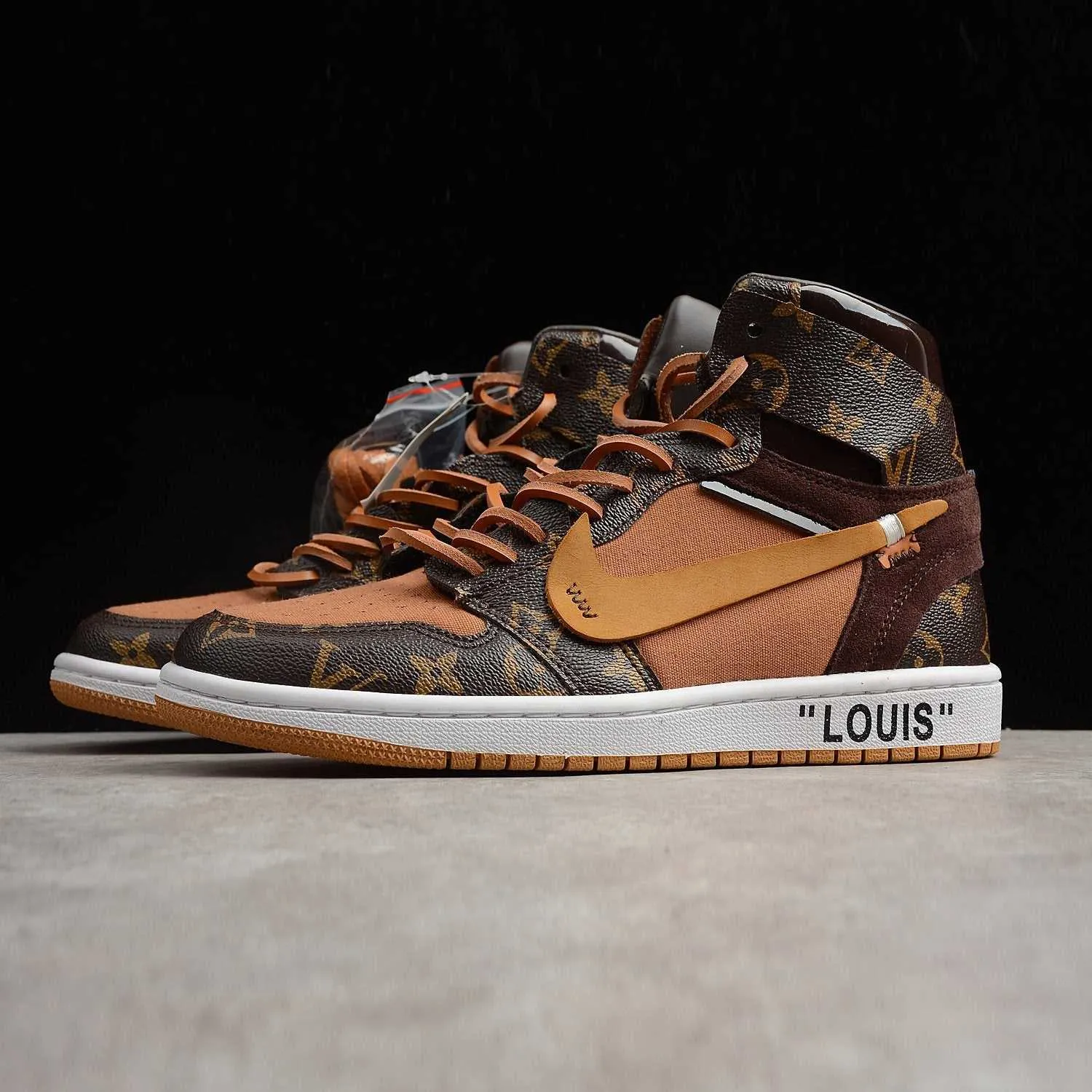 Off-Louis LV Air Jordan 1 | Parallel