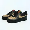 Classic GG Black Air Force 1 sold by Drippy Custom Many