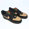 Classic GG Black Air Force 1 sold by Drippy Custom Many