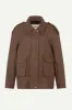 Opal Leather Jacket - Nutmeg (W/S) RRP £1580 sold by DUCIE