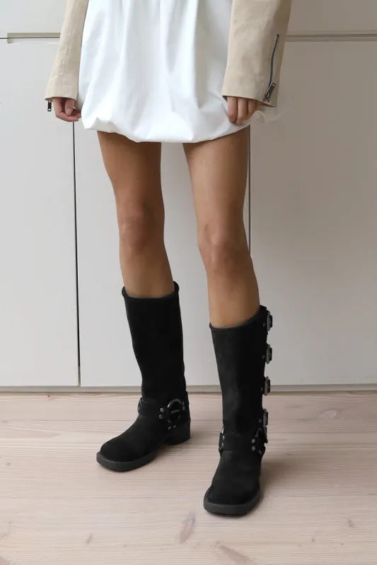 BILLIE SUEDE BOOTS sold by DUCIE