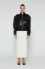 Frankie Leather Bomber sold by DUCIE