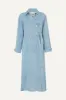 Corrin Suede Trench Coat sold by DUCIE