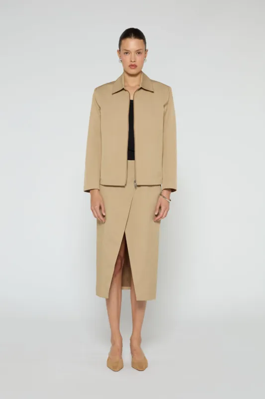 Sophie Canvas Jacket sold by DUCIE