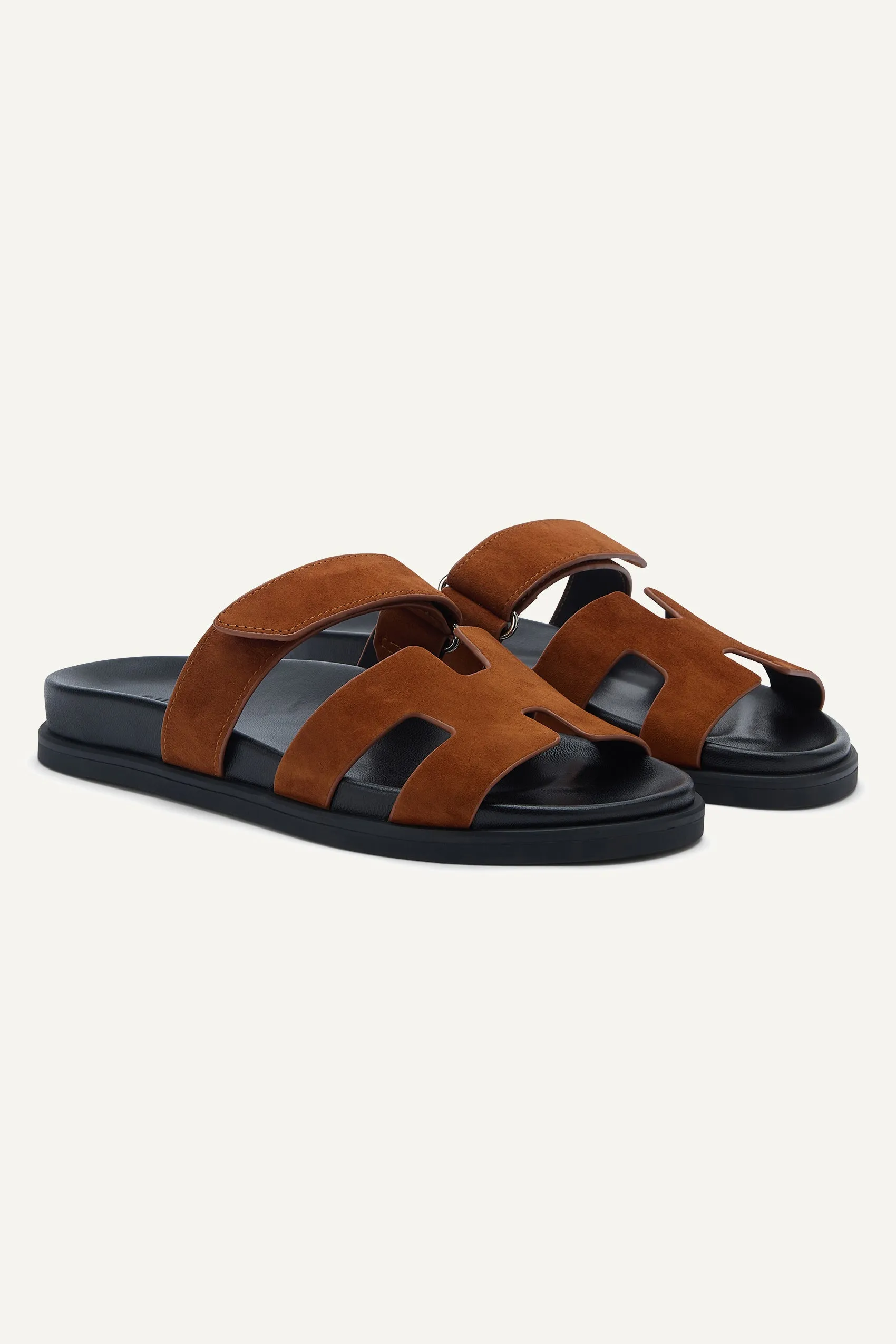 Harley Suede Slides sold by DUCIE