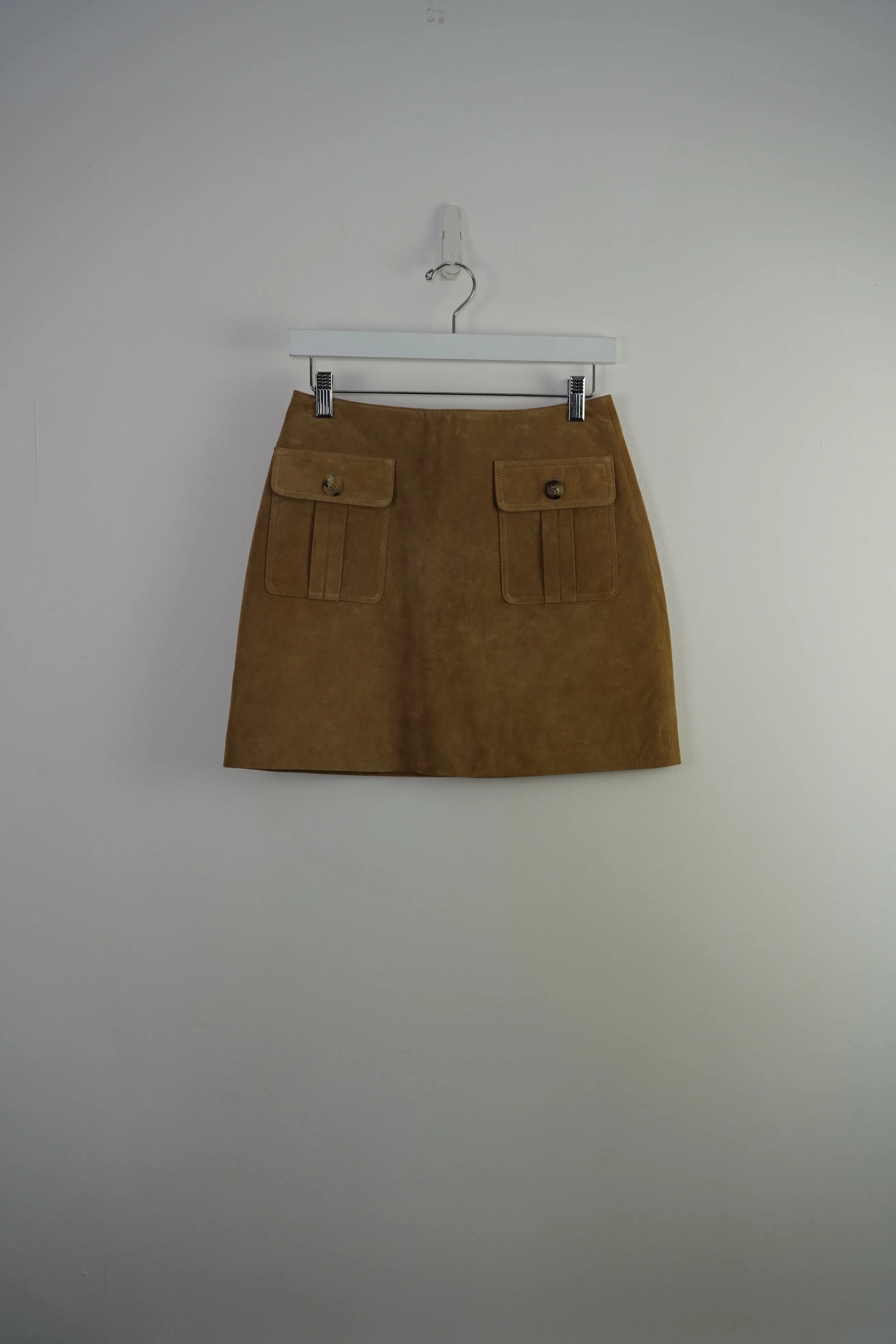 HAYLA SUEDE MINI SKIRT sold by DUCIE product image thumbnail 3