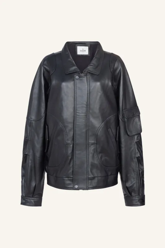 Flores Leather Jacket - Genuine Leather (W/S) RRP £445 sold by DUCIE