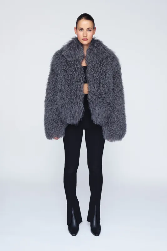 Rochelle Shearling Coat sold by DUCIE