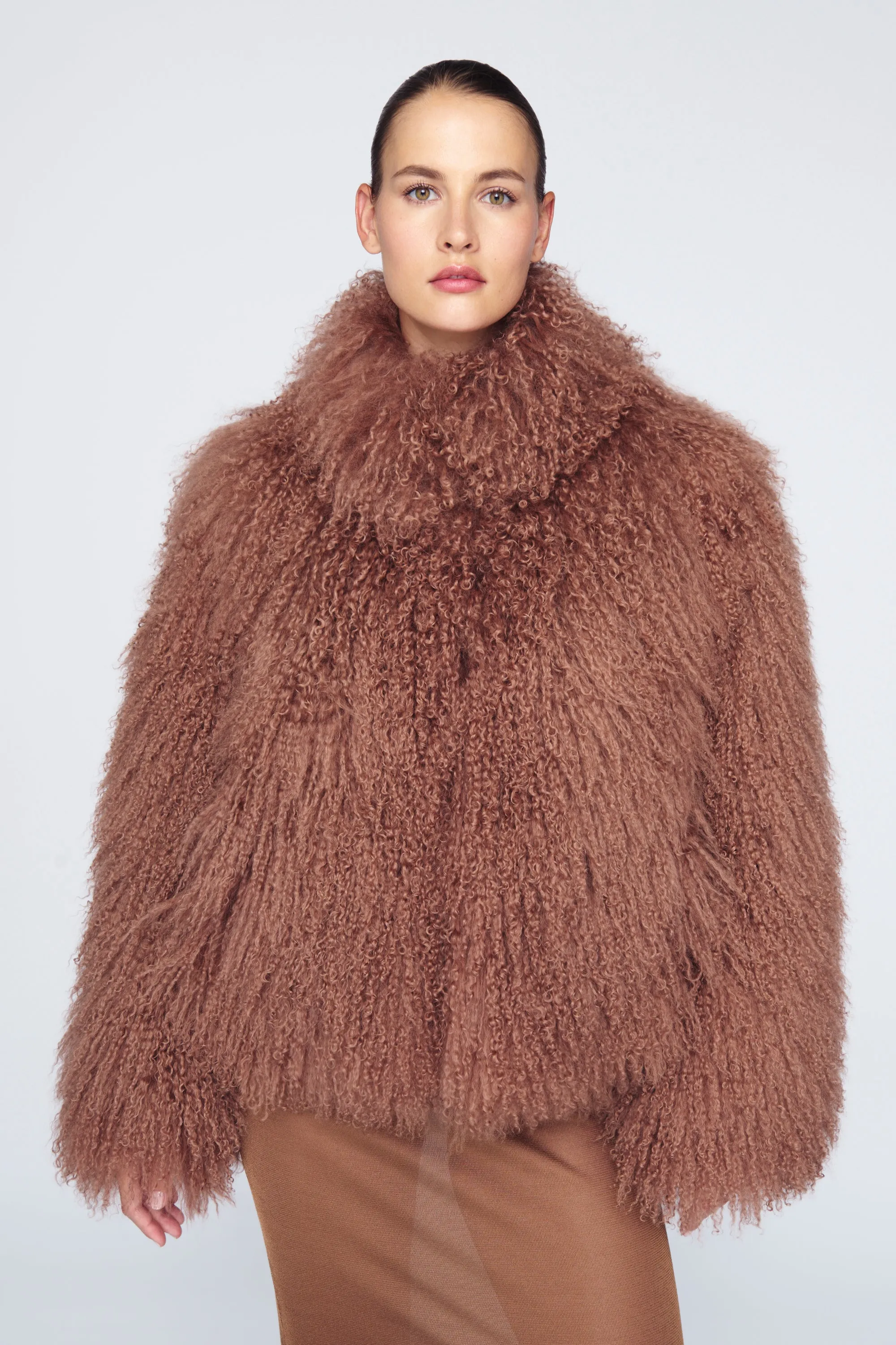 Rochelle Shearling Coat sold by DUCIE product image thumbnail 4