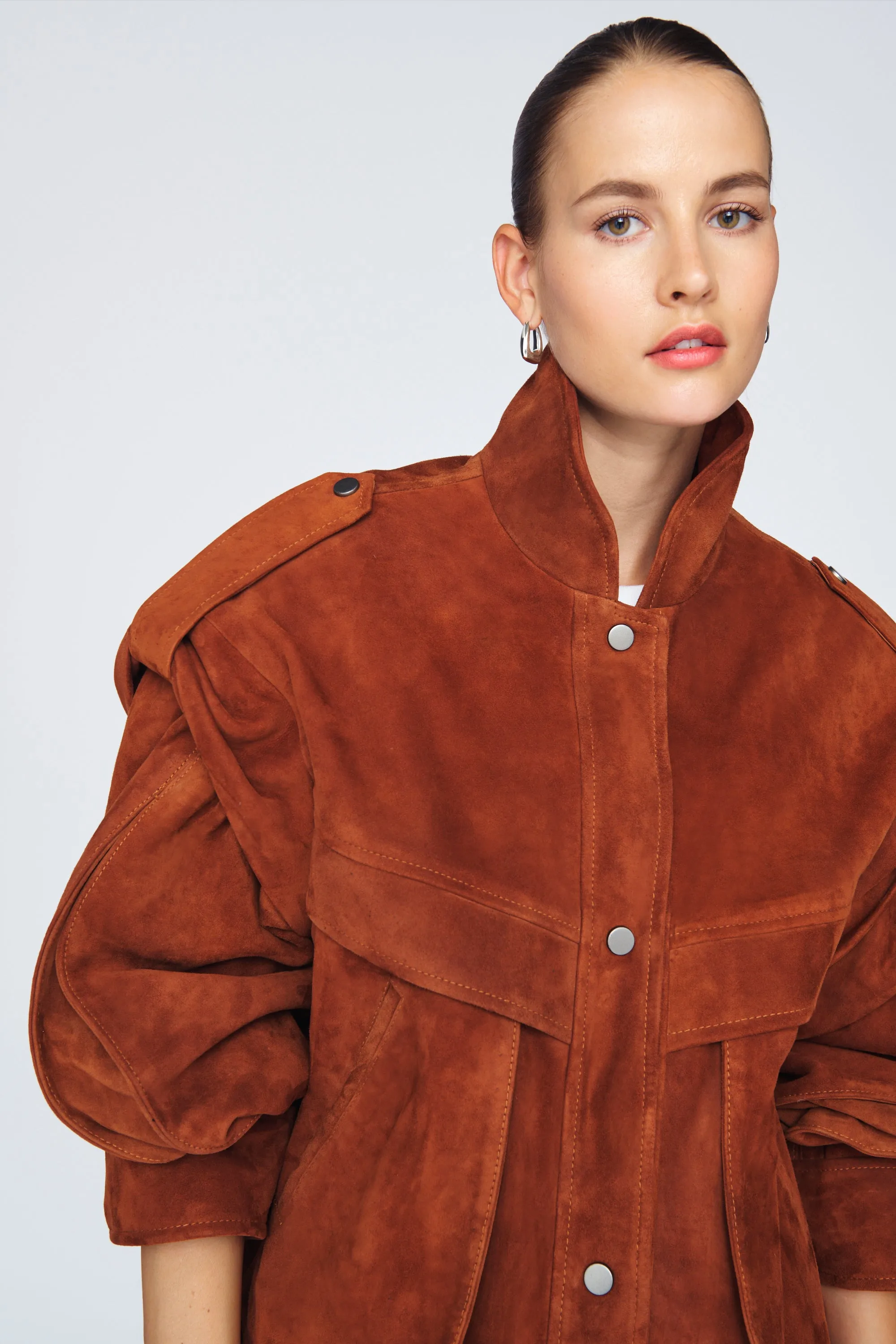 Frida Suede Jacket sold by DUCIE product image thumbnail 4