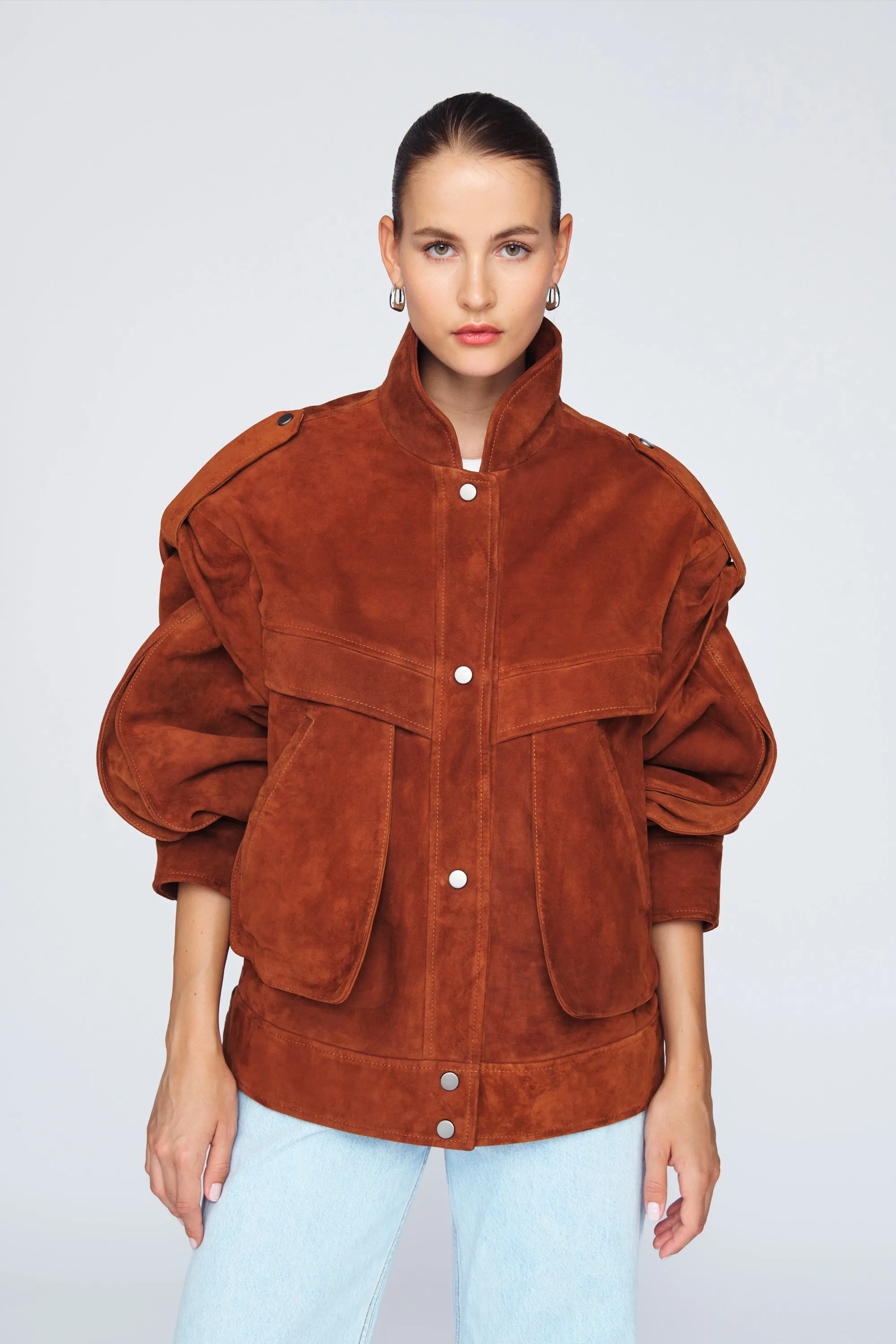 Frida Suede Jacket sold by DUCIE product image thumbnail 5