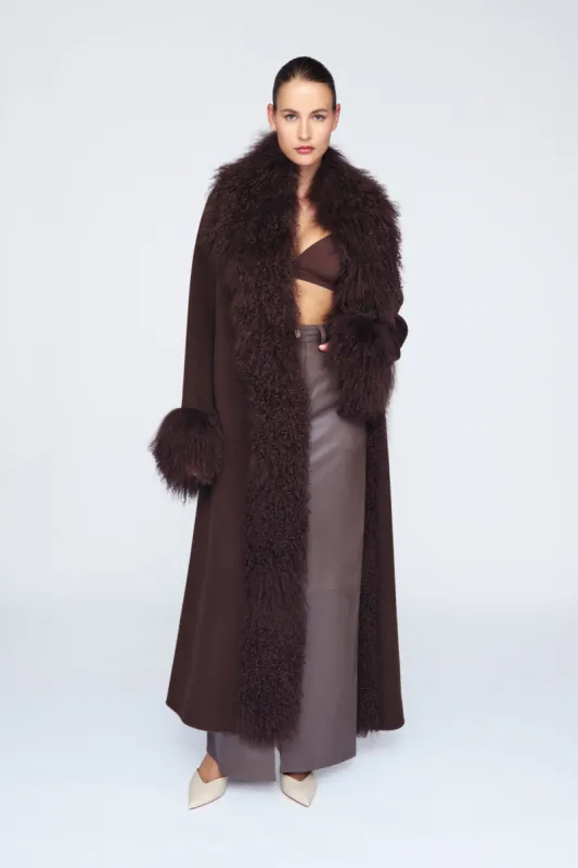 Lola Mongolian Jacket sold by DUCIE