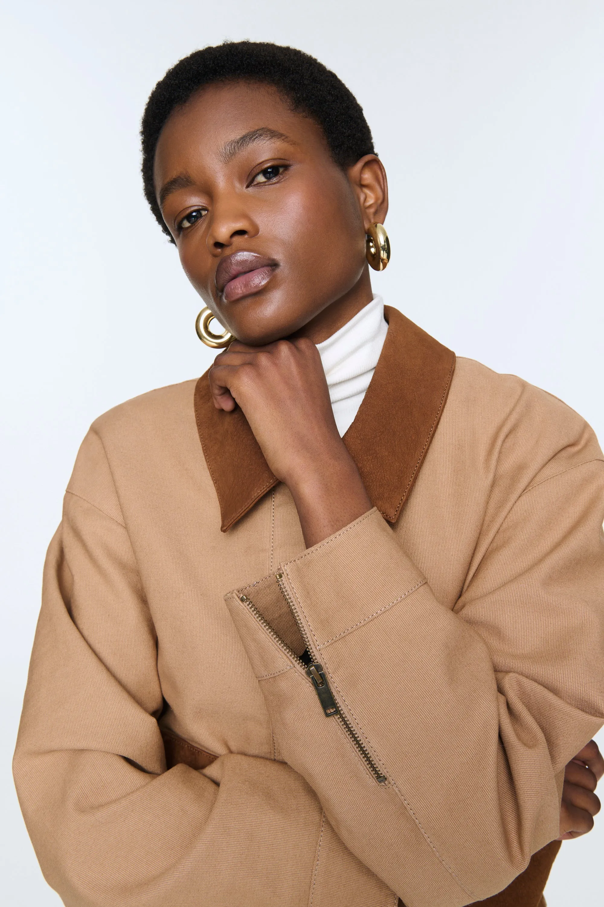 Jemima Canvas Jacket sold by DUCIE product image thumbnail 5