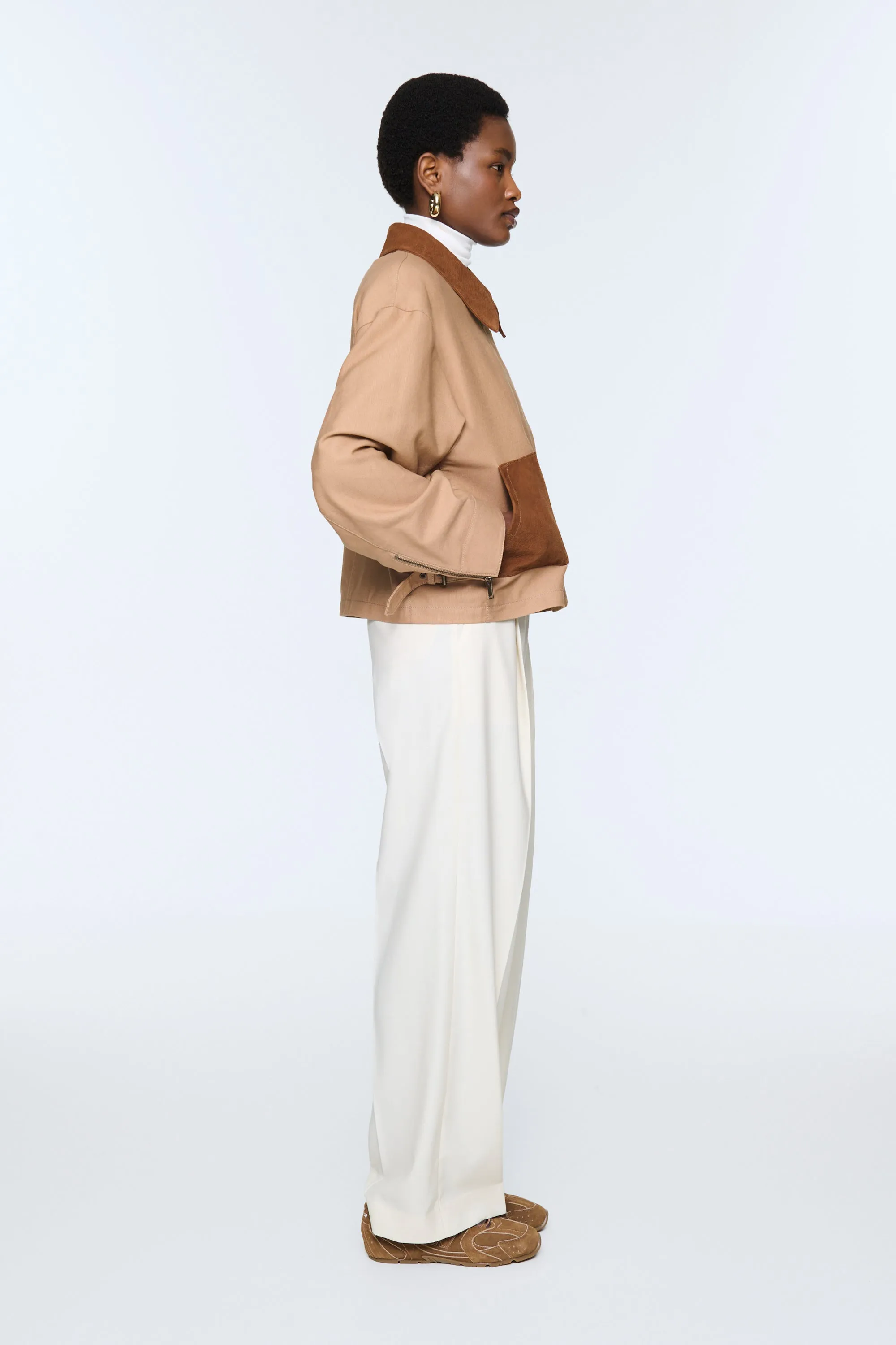 Jemima Canvas Jacket sold by DUCIE product image thumbnail 2