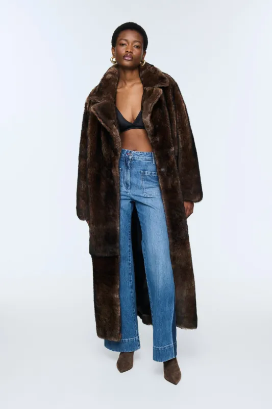 Melanie Shearling Coat sold by DUCIE