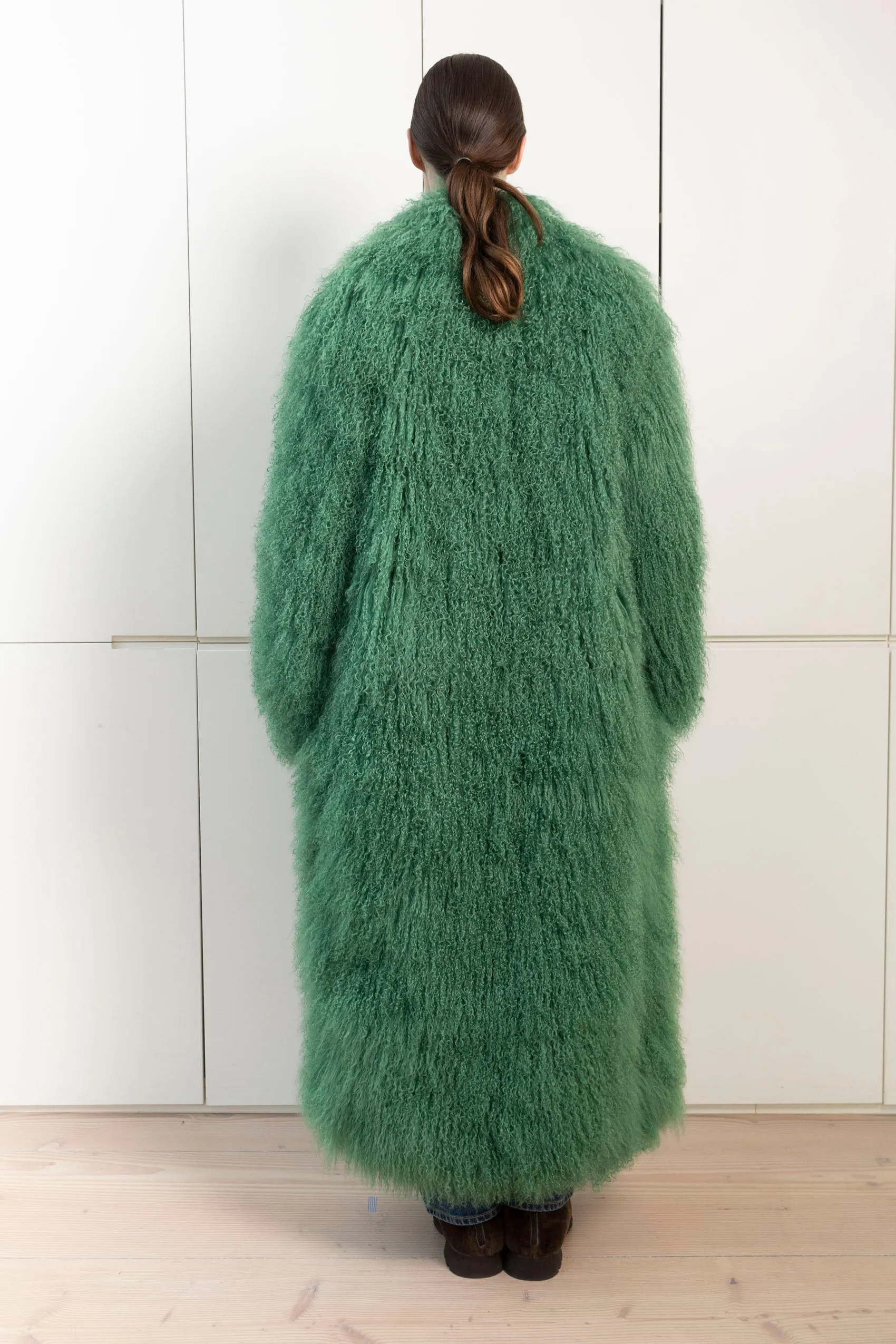 Faye Shearling Maxi Coat sold by DUCIE product image thumbnail 3