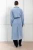 Corrin Suede Trench Coat sold by DUCIE