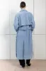 Corrin Suede Trench Coat sold by DUCIE