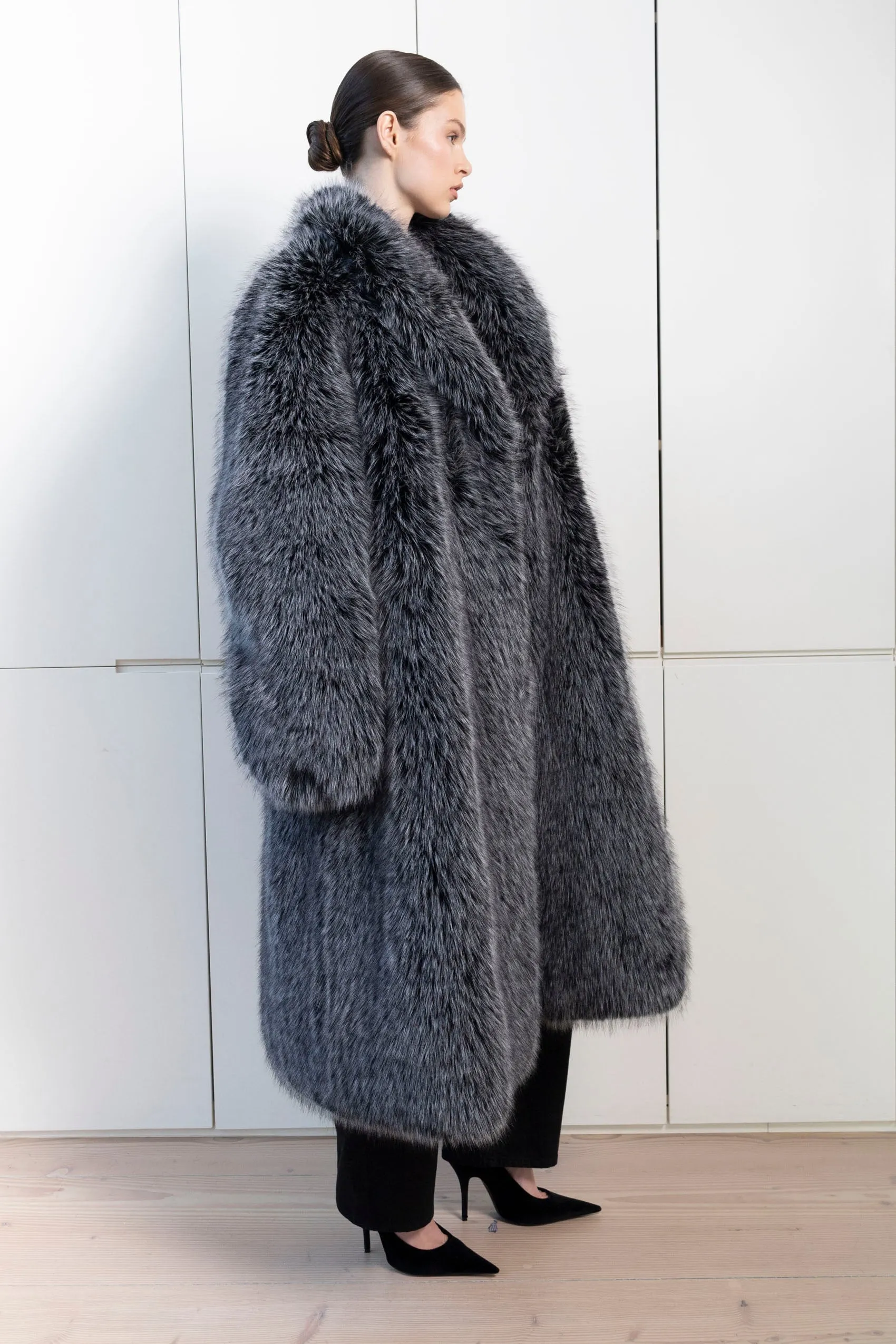 Holly Fur Long Coat sold by DUCIE product image thumbnail 2