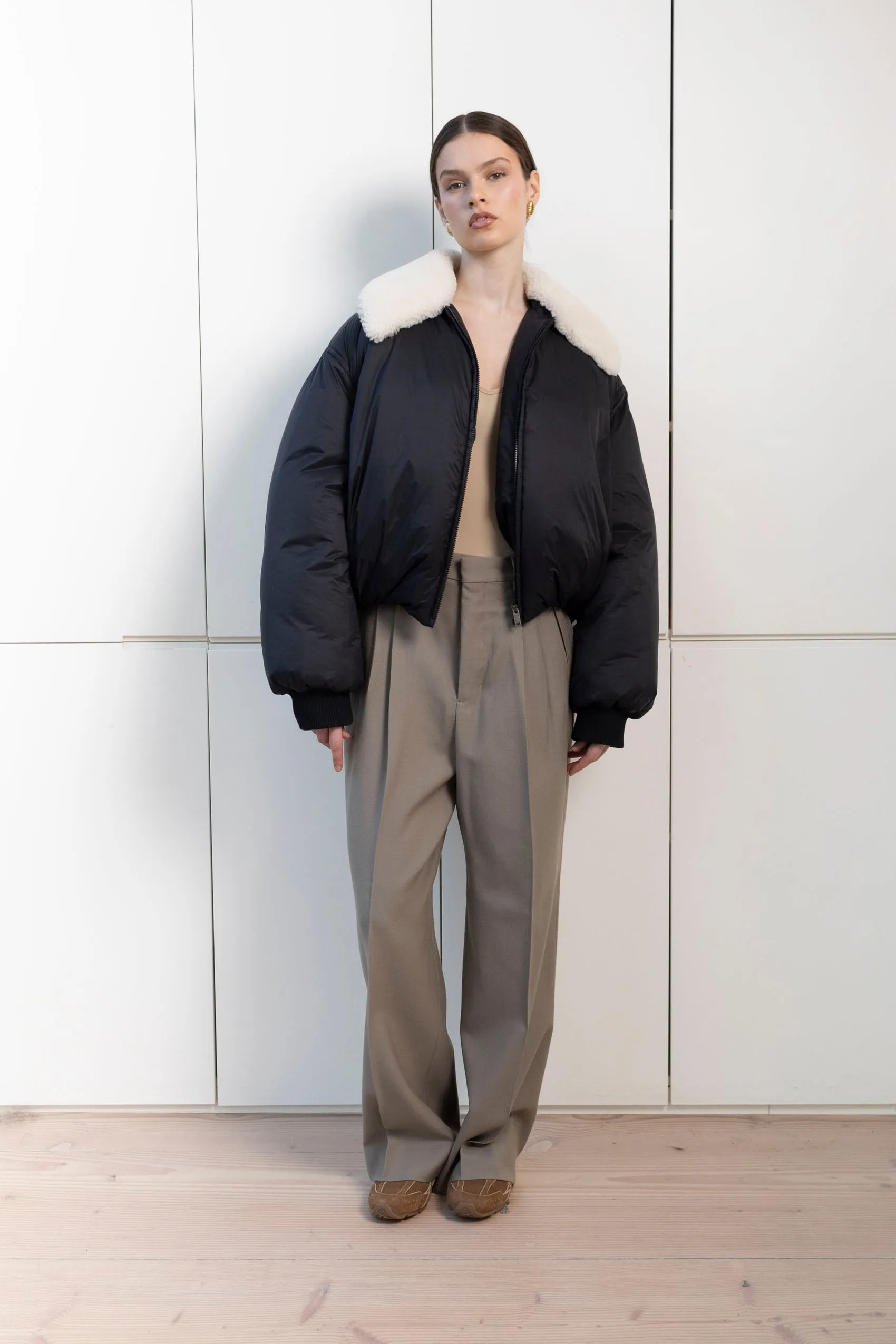 Philly Nylon Puffer sold by DUCIE